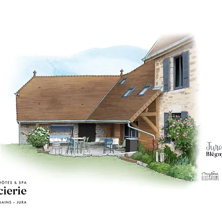 & La Scierie Bed & Breakfast Salins-les-Bains